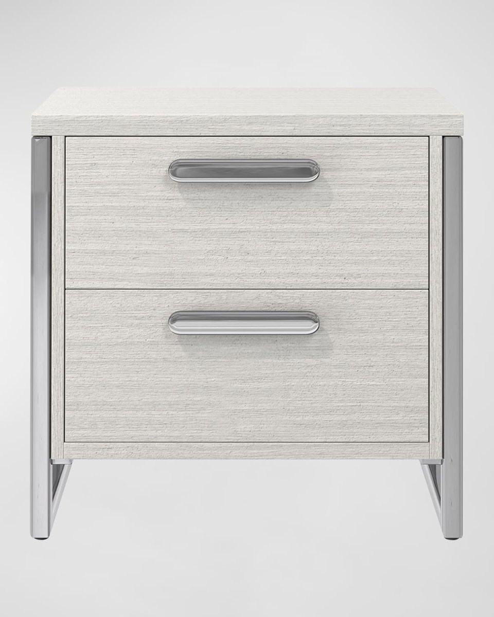 Stratum 2-Drawer Nightstand